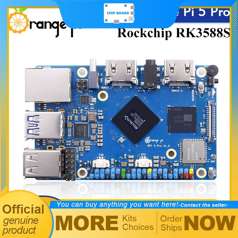 Radxa Rock 5B 16Gb - RK3588S로 구동되는 SBC, 16GB LPDDR5, WiFi