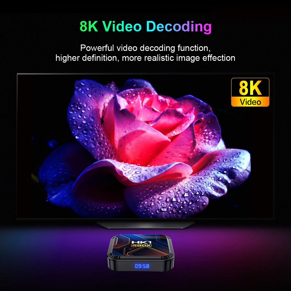 HK1 RBOX K8S 안드로이드 13 TV 박스, R - Radxa Rock 5B 16Gb 리뷰 및 가격
